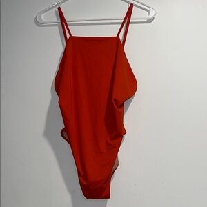 MADEWELL Second Wave High-Neck One-Piece Swimsuit NWT